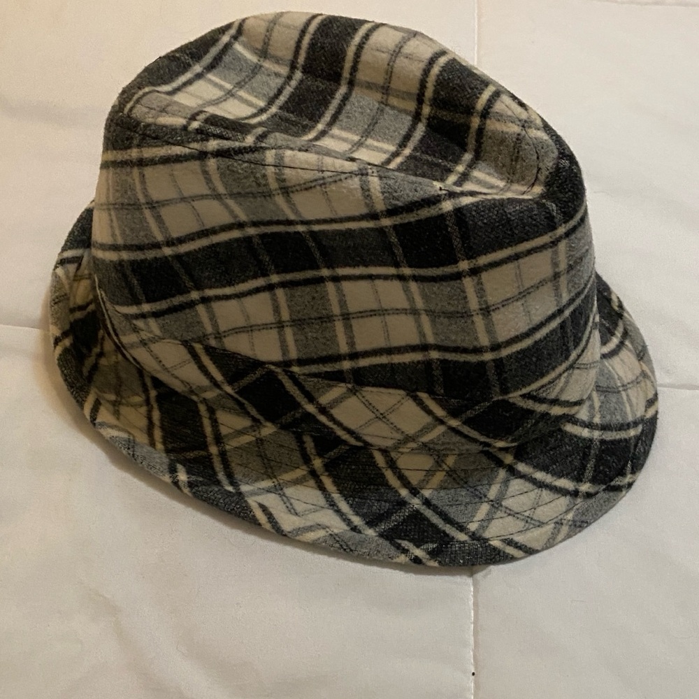 Plaid Fedora Hat